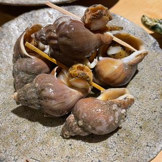 磯つぶ貝の旨煮(新橋 日本酒 おだしと、おさけ。すずめ)