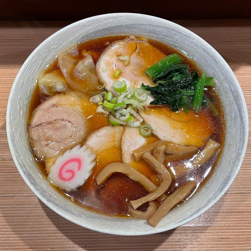 チャーシューワンタン麺(中華ラーメン うえだ)