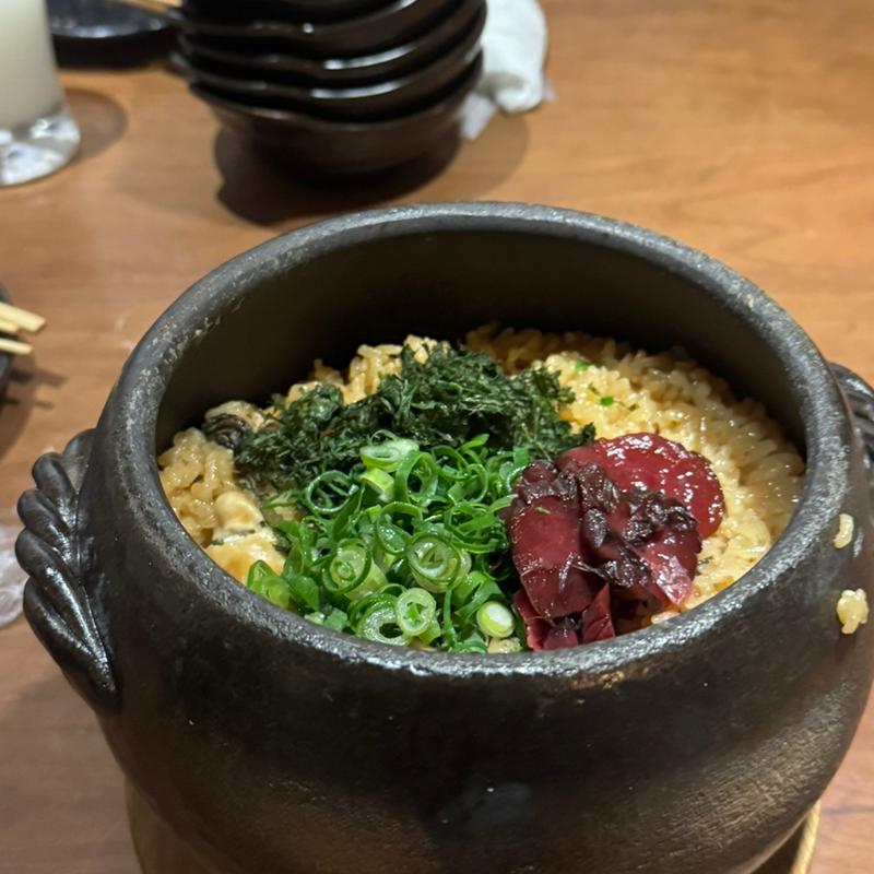 牡蠣釜飯(とさかーな居酒屋宴会喫煙店西明石)