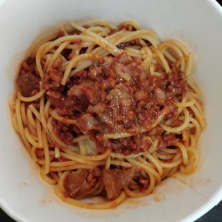 パスタ・牛すじのボロネーゼ(セガフレード・ザネッティ・エスプレッソ 広尾店)