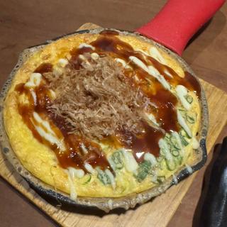 牛すじオムレツ(とさかーな居酒屋宴会喫煙店西明石)