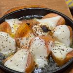 鉄板カプレーゼ