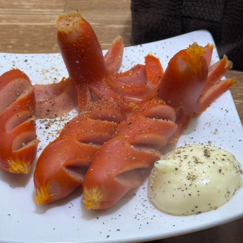 赤ウインナー(ｂｅａｎｓ)