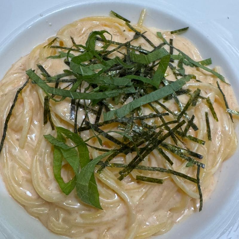 明太クリームパスタ(ｂｅａｎｓ)