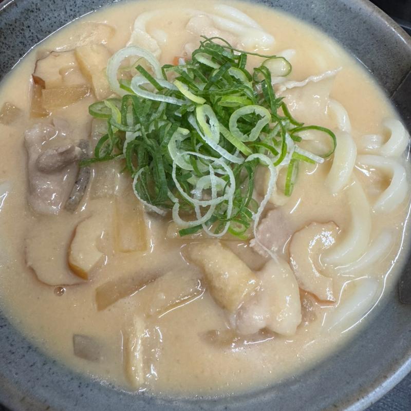 粕汁うどん(川久麦笑)