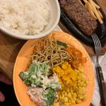 炭焼きがんこハンバーグランチ200g