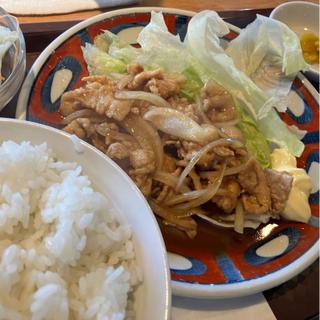 生姜焼き定食(旬鮮たくま)