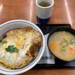 カツ丼(竹)+とん汁(小)