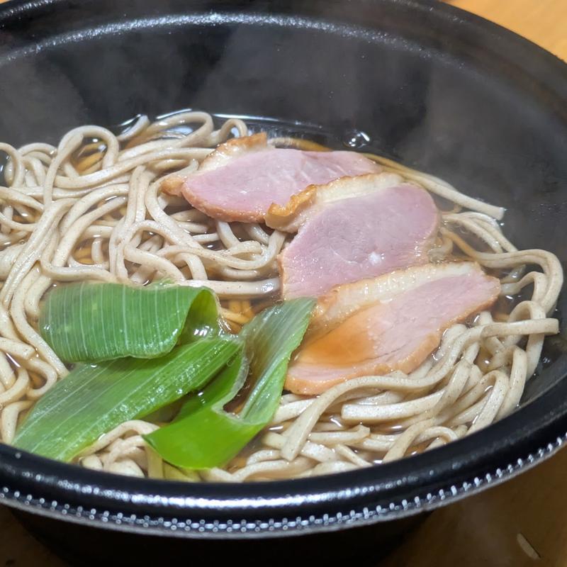 鴨南蛮そば(マミーマート 足立島根店)