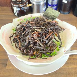 味玉チャーシュー麺+キクラゲ+ねぎトッピング(博多ラーメン洋ちゃん食堂)