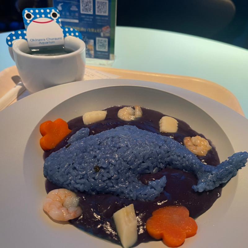 美ら海シーフードカレー（ドリンクバー付）(ブルーマンタ )