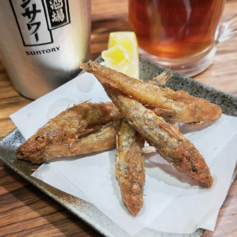 めひかりの唐揚げ(築地銀だこ)