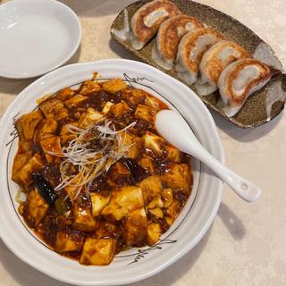 麻婆麺と餃子