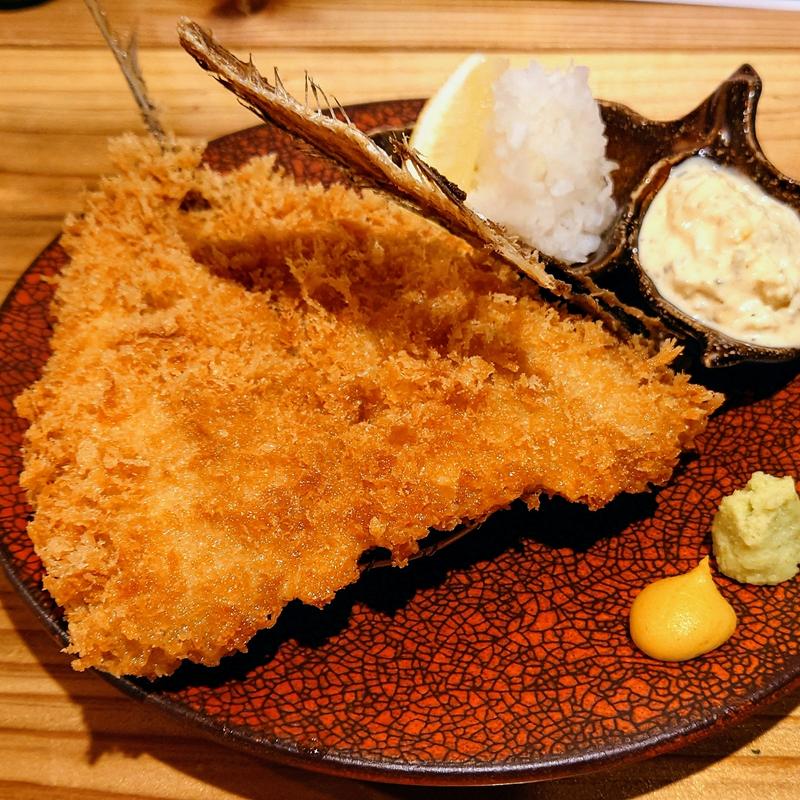 アジフライ(初台 魚ちゃん)