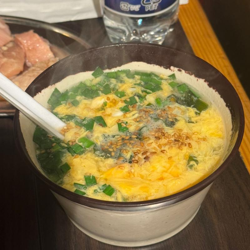 たまごスープ(あかね亭 焼肉部)