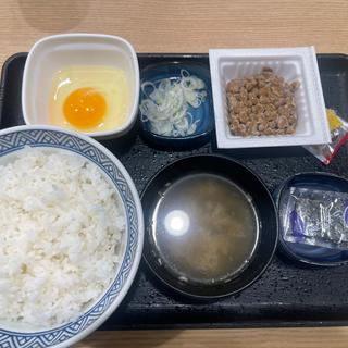 納豆定食(吉野家 長崎駅前店 )