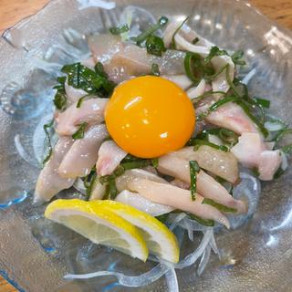 ひらすのユッケ