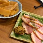 ラー油メンマと合鴨スモーク(のんどる)