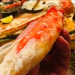 蒸しタラバガニ