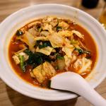 牛あらびき肉の旨辛そば(開楽 本店 )