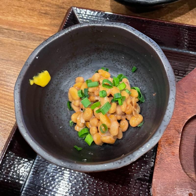 納豆 朝限定単品(しんぱち食堂 川崎銀柳街店)