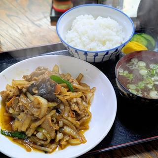 肉炒め定食