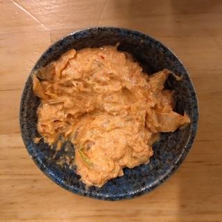 ツナキムチ(やきとん まるわ)