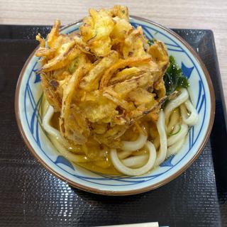 かけうどん野菜かき揚げトッピング(丸亀製麺 アリオ上田店 )