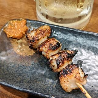 鶏皮にんにく串