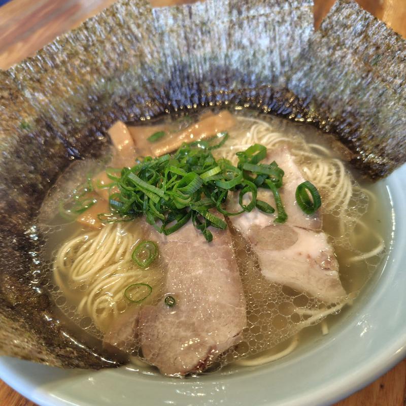 ホタテ香る塩ぱ 海苔(支那そば餐休 倉敷店)