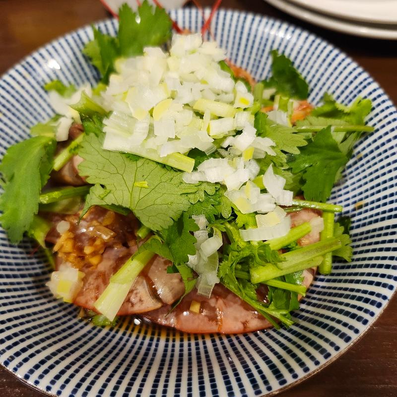 赤エビ老酒漬け(金燕楼 （ザ・ゴールデンスワロー）)