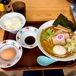 ラーメン中盛り＋味玉＋TKG