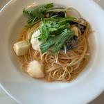  とろーりモッツァレラと明太子のクリームパスタ(24/7 restaurant)