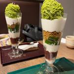 抹茶モンブランパフェ(宇治園 心斎橋本店)