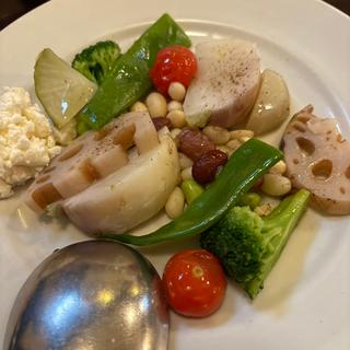 温野菜盛り合わせリコッタチーズ添え