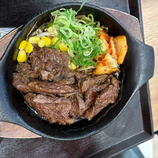 ハラミステーキ定食