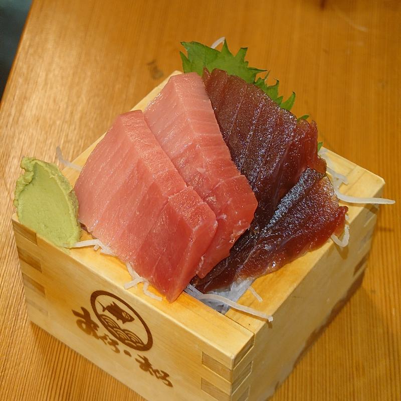 枡盛り本マグロ(おぐろのまぐろ ロサ会館池袋店)