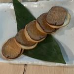 いぶりがっことスモークチーズ(海鮮炉端 魚友 赤羽本店)