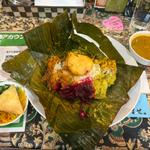 バナナの葉に包んだスペシャルアンブラ