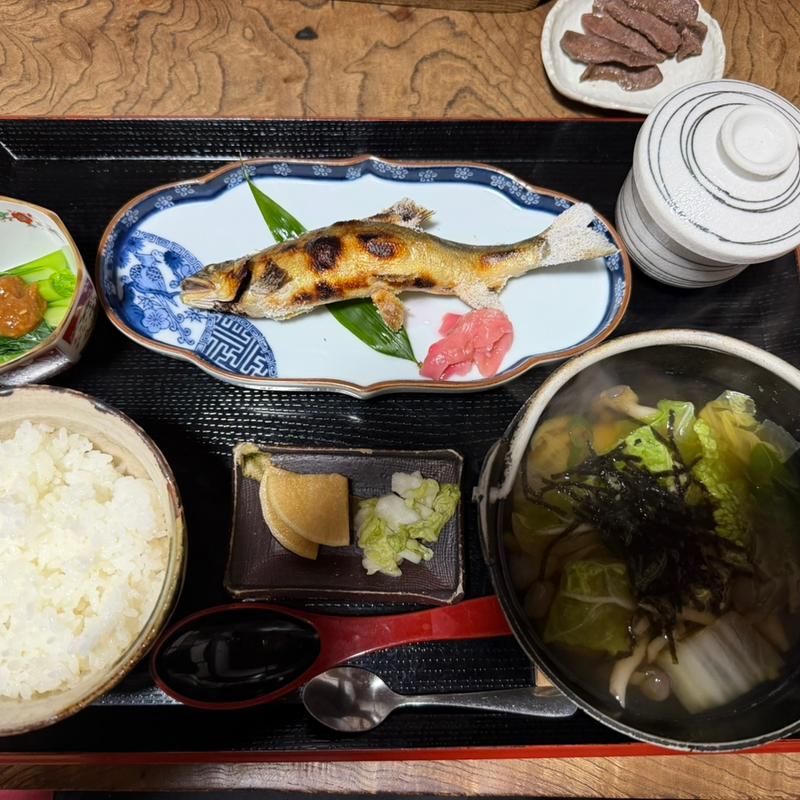 川魚塩焼き盆(ちわき )