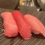 マグロ三貫盛り