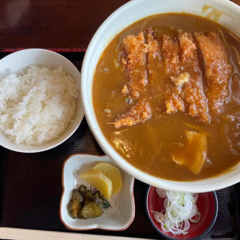 カツカレーソバセット(孝美)