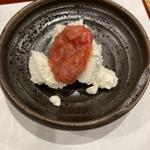 鯛の酒盗クリームチーズ