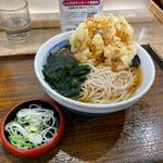 里芋のかき揚げそば