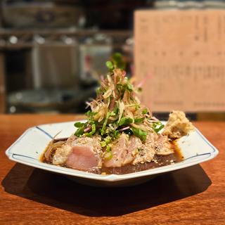 さつま極鶏 ムネ肉たたき(焼鳥食堂)