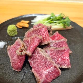 宮崎牛のタタキ(さるぅ)