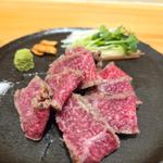 宮崎牛のタタキ(さるぅ)