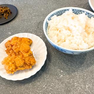 ライスと唐揚げセット