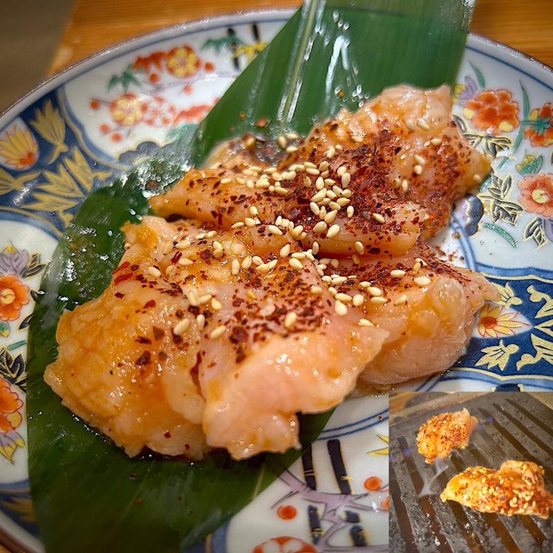 特上厚切りミノ(焼肉 ホルモン たけ田  青葉通店)