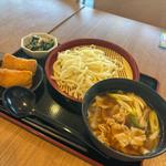 嵐山肉汁うどんといなり(嵐山PA(下り)スナックコーナー)